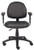 Leather Deluxe Posture Task Chair with Adjustable Arms