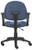 Blue Fabric Deluxe Posture Task Chair with Loop Arms