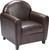 Envoy Series Brown Leather Chair