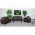 Envoy Series Brown Leather Love Seat