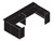 AM-Series U-Shape Reception Office Desk Shell