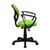 Mid-Back Green Mesh Task Chair with Arms