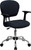 Mid-Back Gray Mesh Task Chair with Arms (MF-H-2376-F-GY-ARMS-GG)