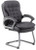 Black Pillow-Top Guest Chair