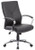 Black High Back Leather Contemporary Executive Chair