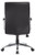 Black High Back Leather Contemporary Executive Chair