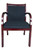 Mahogany Wood Guest Chair (MB9557-M-BK)