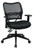 Deluxe Dark AirGrid® Back Chair with Black Mesh Seat