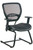 Professional Dark Seat and Back Visitors Chair