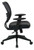 Professional Dark Back Managers Chair with Black Eco Leather Seat