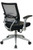 Light Back and Black Eco Leather Seat Managers Chair