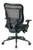 Executive High Back Chair with Breathable Mesh Back and Leather Seat