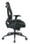 Executive High Back Chair with Breathable Mesh Back and Leather Seat