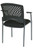 Modern Ventilated Black Stack Chair