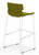 Tikal Moss Green Upholstered High Chair