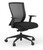 Oroblanco Mid Back Black Task Chair with Casters