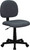 Mid-Back Gray Fabric Swivel Task Chair