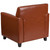 Diplomat Series Cognac Leather Chair [DXBTi827i1iCG]