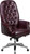 High Back Traditional Tufted Burgundy Leather Multifunction Executive Swivel Chair with Arms