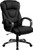 High Back Black Leather Executive Swivel Chair with Arms [DXBTi9069iBK]