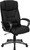 High Back Black Leather Executive Swivel Chair with Arms [DXBTi9177iBK]