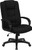 High Back Black Fabric Executive Swivel Chair with Arms [DXGOi5301BiBK]