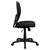 Mid-Back Designer Back Swivel Task Chair with Fabric Seat