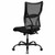 Big & Tall 400 lb. Rated Black Mesh Executive Swivel Chair