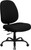 Series Big & Tall 400 lb. Rated Black Fabric Executive Swivel Chair [DXWLi715MGiBK]