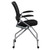 Galaxy Mobile Nesting Chair with Arms and Black Fabric Seat