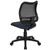 Mid-Back Navy Blue Mesh Swivel Task Chair