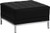 Imagination Series Black Leather Ottoman [DXZBiIMAGiOTTOMAN]