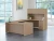 NAP-Series 71" U-Shape Desk with 4-Door Hutch (Customize)