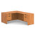 OSL-Series Executive Office Desk L - Shape - 71" x 77" with Double 3/4 Pedestal
