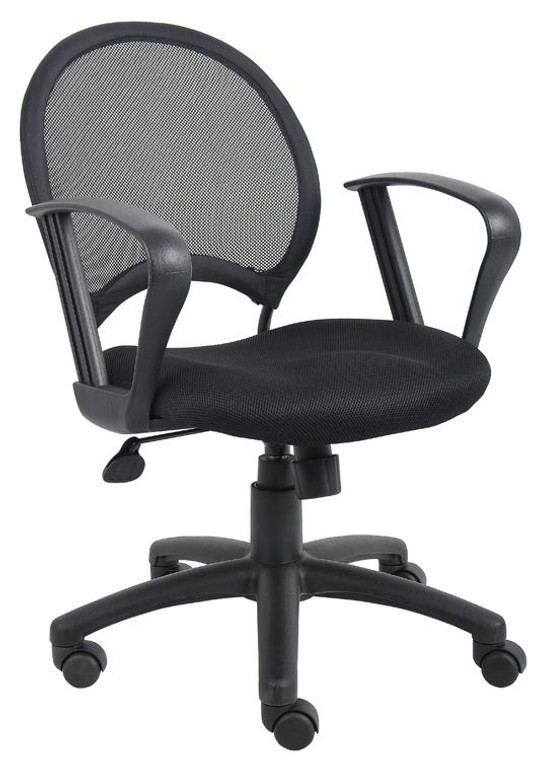 Mesh Back Task Chair with Loop Arms