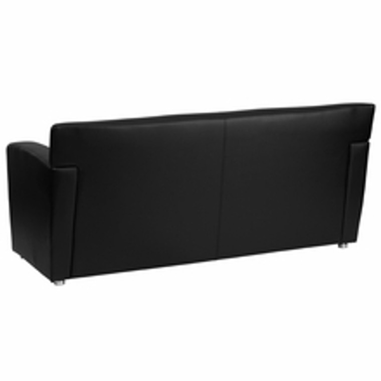 Majesty Series Black Leather Sofa