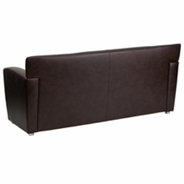 Majesty Series Brown Leather Sofa