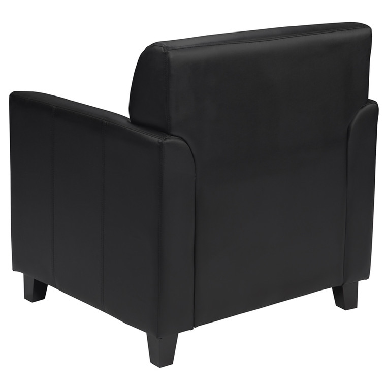 Diplomat Series Black Leather Chair