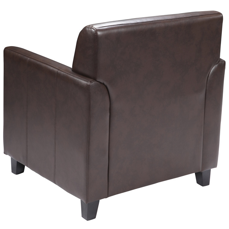 Diplomat Series Brown Leather Chair