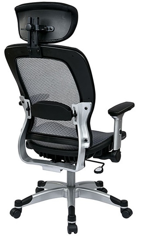Professional Light Back Chair with Light Air Grid® Seat and Headrest
