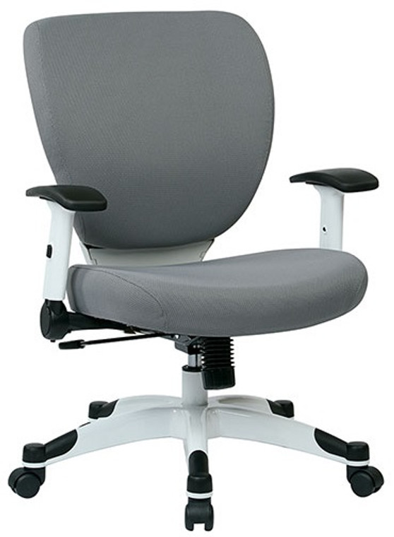 Pro Deluxe Steel Color Mesh Task Chair