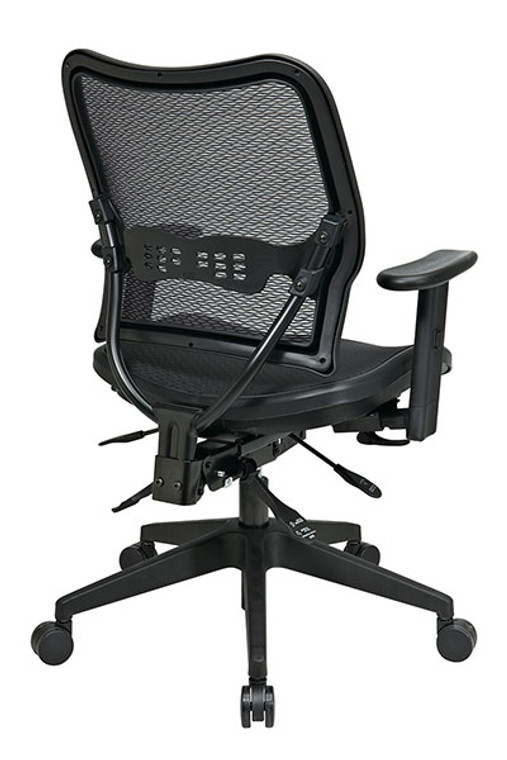 Deluxe Dark Seat and Back Chair