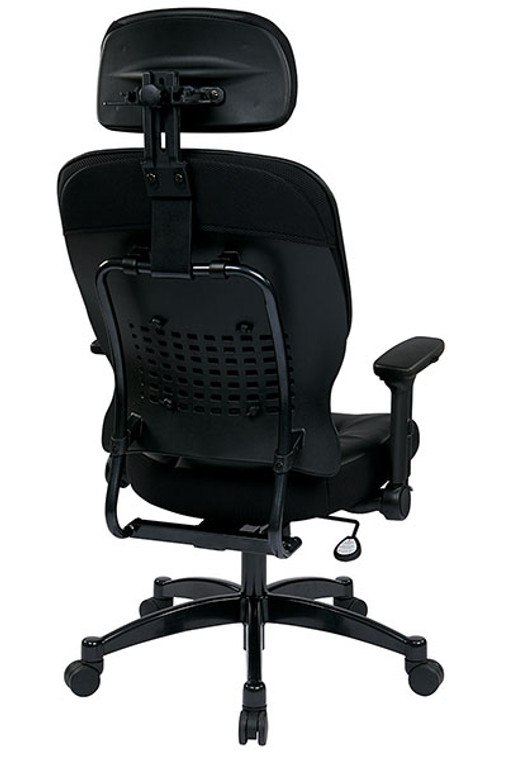 Eco Leather Seat and Back Managers Chair with Headrest