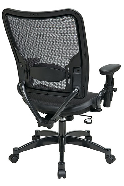 Deluxe Dark Seat and Back Managers Chair