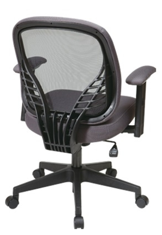 Charcoal Mesh Seat Managers Chair