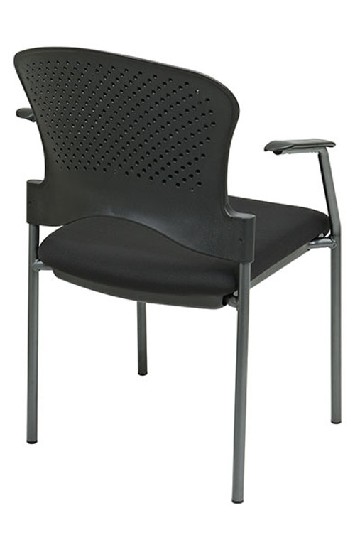 Modern Black Stack Chair