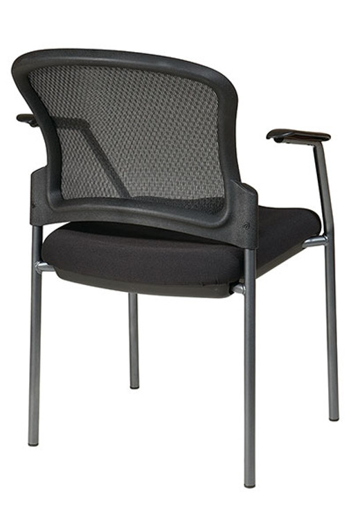 Modern Stack Chair with Breathable Back