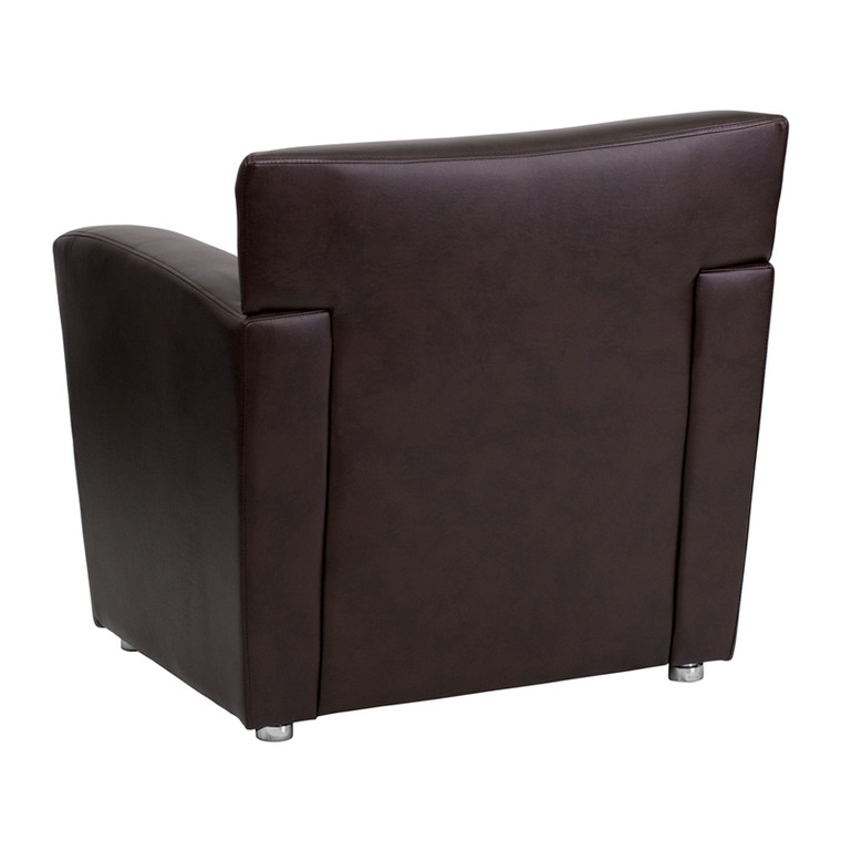 Majesty Series Brown Leather Chair [DX222i1iBN]