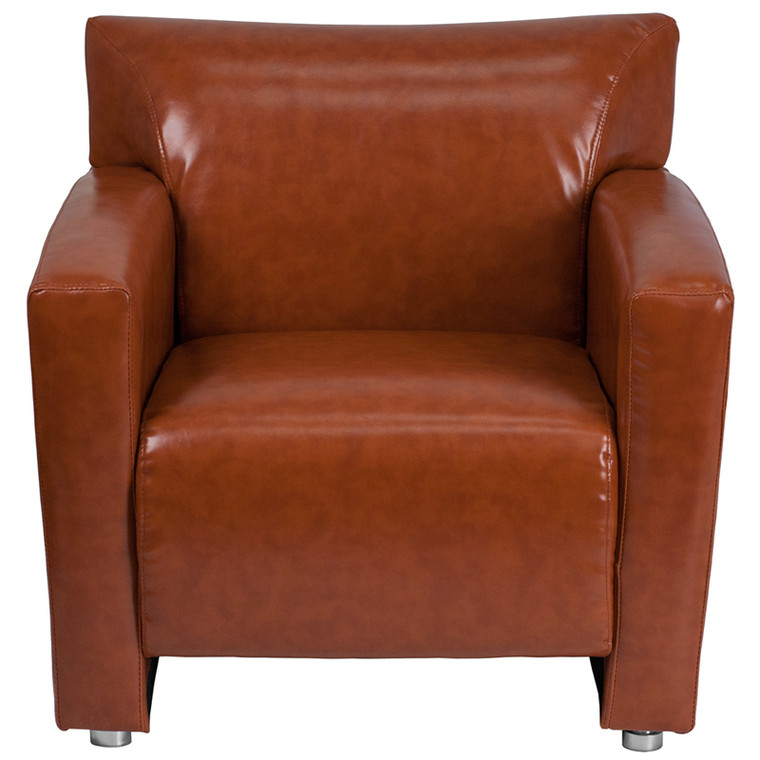 Majesty Series Cognac Leather Chair [DX222i1iCG]