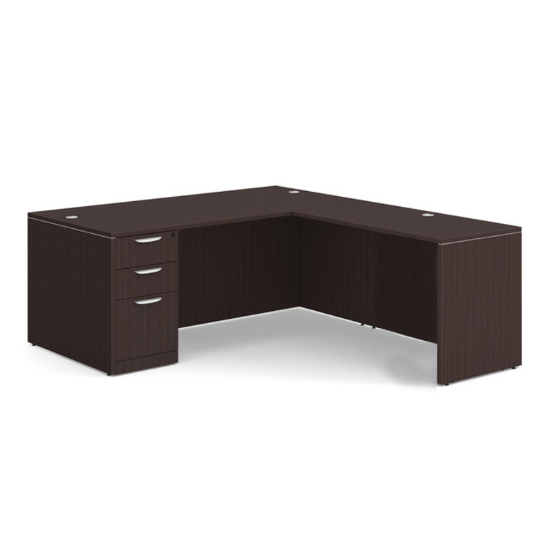 OSL-Series 71" x 83" Executive L-Shape Office Desk with Single Pedestal